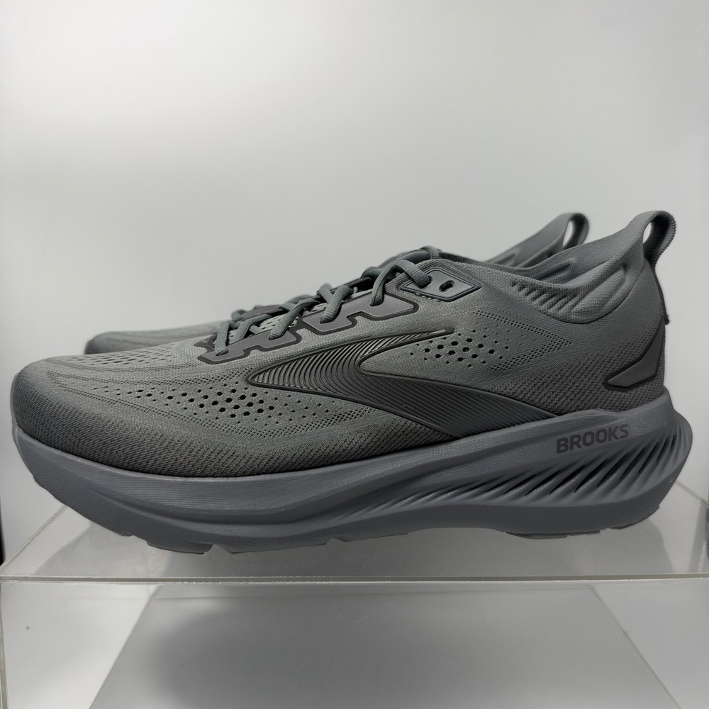 Brand New Brooks Glycerin 23 Pearl Grey Running 1104762E096 Men's Size 14 WIDE